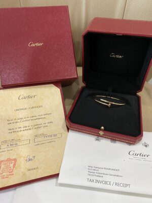 Used Like New Cartier Juste Un Clou Bracelet Yellow Gold