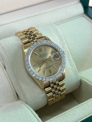 Used Rolex Datejust Boy Size  31 mm.18k Ref.68278