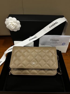 New Chanel WOC Beige