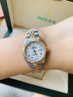 👑Used Rolex Datejust Lady Size 26 mm. White