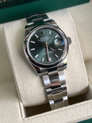 New Rolex Datejust 31mm สีเขียวมิ้นท์