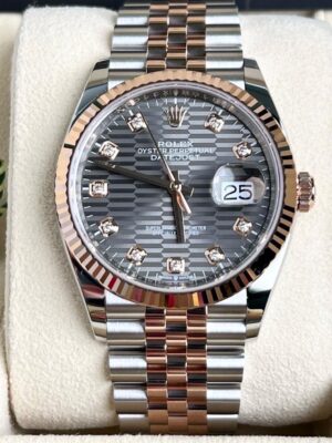 New Rolex Datejust 36mm. Rose gold