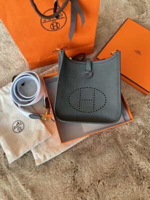 New Hermes Mini Evelyne st#Z