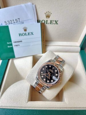 👑 Used Rolex Datejust Boysize31mm. Scamble Series Y2015