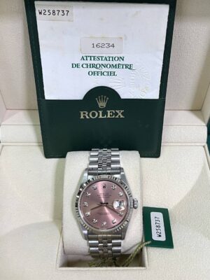 👑Used Rolex King 36 mm. Ref.16234 มีใบเซอร์