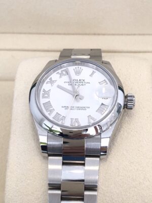 👑Like new Rolex Datejust 31 mm (Boy size) White Dial Y2020