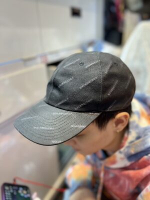 BALENCIAGA• all over slogan cap