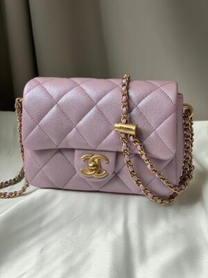 Used once Chanel mini7.5 perfect bag