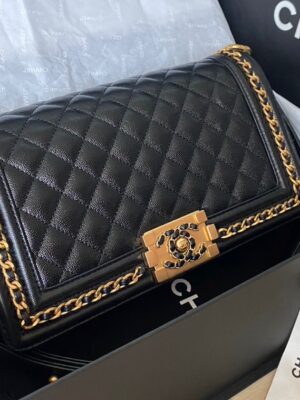 Used once Chanel Boy 10