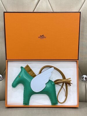 New Hermes Rodeo MM Pegasus Charm