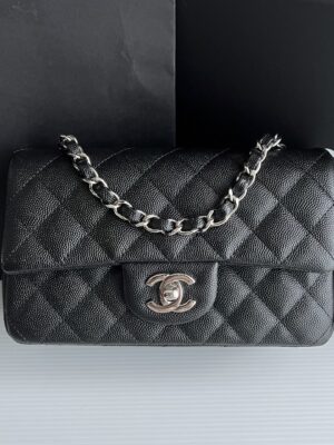 Used like new Chanel Mini 8 Shw Holo 26