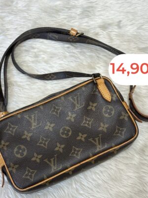 Louis Vuitton Bandoulière •LV• monogram bandoulirer cutest crossbody bag