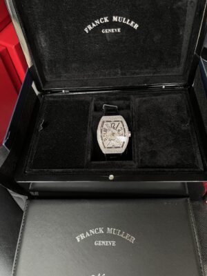 New Franck Muller v45 Auto Full Diamond Custom