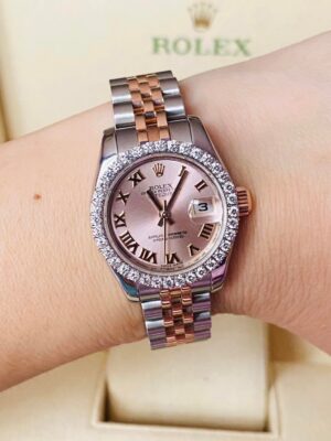 👑Used Rolex Datejust Lady Size 26 mm. Pink Gold