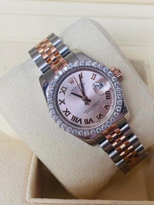 👑Used Rolex Datejust Lady Size 26 mm. Pink Gold