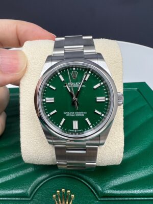 New Rolex OP 36 Green Dial 5/2023