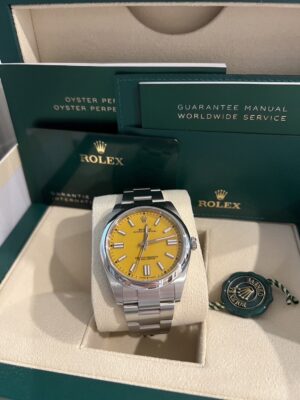 Like new Rolex OP 41mm Y2021