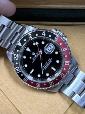 Used Rolex GMT Master Coke Size 40 mm.Ref.16710 Series A Y2000