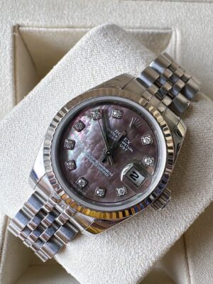 👑Used Rolex Datejust Lady Size26mm. Ref.179174 Y2008