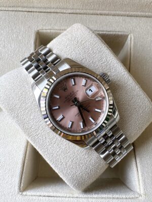 👑Used Rolex Datejust Lady Size 26 mm.Ref.179174 หน้าชมพู