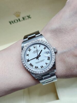 👑Used Rolex Datejust Boysize 31mm. Series Y Ref.78240 หน้าขาวเลขโรมัน