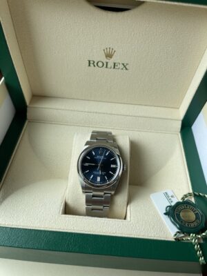 New Rolex Op 36 MM. Navy Blue