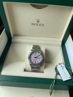 New Rolex Op 36 mm. Candy Pink