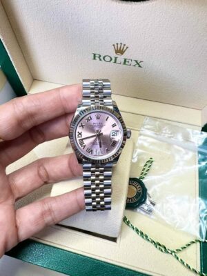 Like new Rolex Datejust 31 mm. ปี 2022 หน้าpink เพชรVI