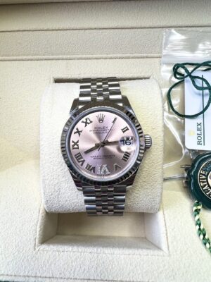 Like new Rolex Datejust 31 mm. ปี 2022 หน้าpink เพชรVI