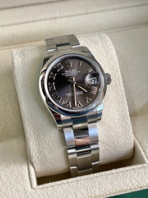 New Rolex Datejust 31 mm Gray Dial 06/2023