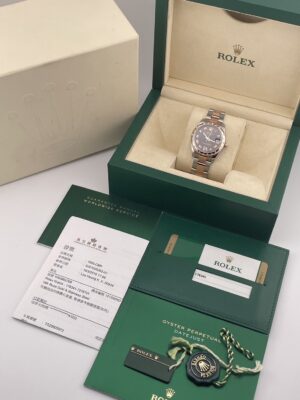 Used Rolex Datejust 31 mm . ปี 2016 หน้าชอคเพชรVI