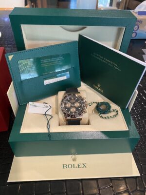 Used Rolex Daytona rose gold ปี2020 การ์ด nfc