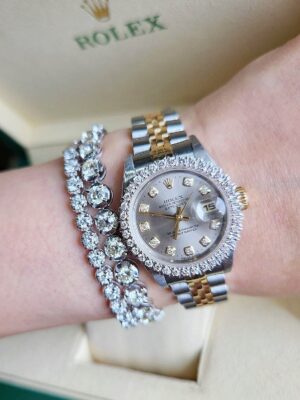 👑Used Rolex Datejust Lady Size 26 mm.Ref.69173​