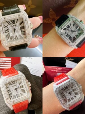 Cartier santos size mm (35 มิล)