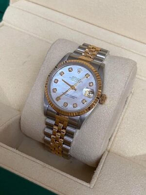 👑Used Rolex Datejust Boysize 31 มม. MOP Ref. 68273 Automatic