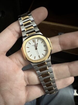 Used Patek Nautilus 3900/1JA 2 Tone Yellow Gold