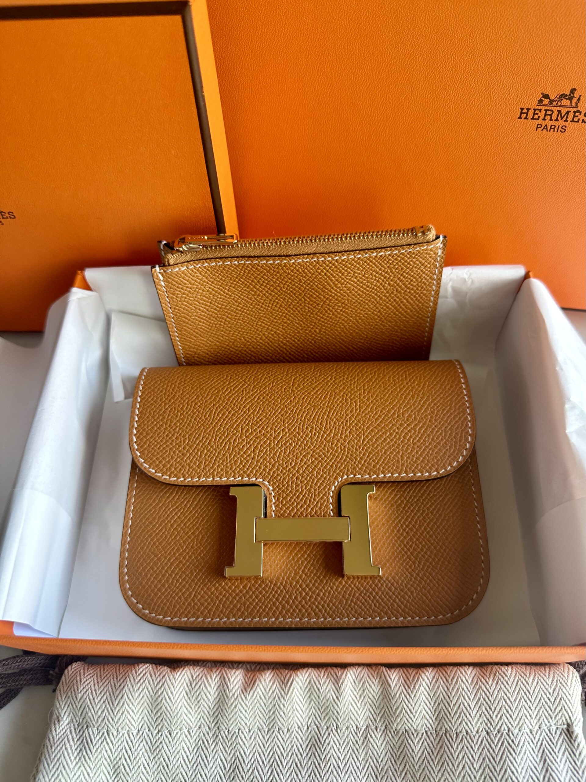 Hermes Constance Slim Wallet