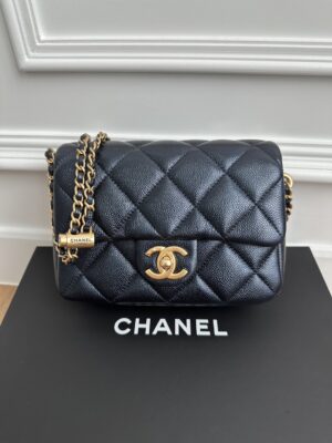 Like new Chanel Mini 7 Iridescent