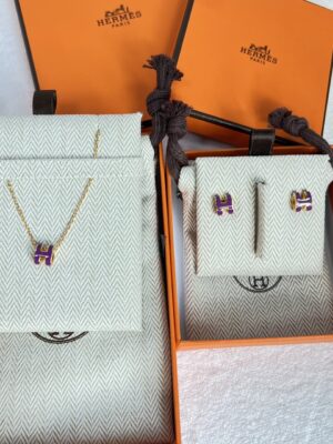 Hermes – Necklace & Earrings