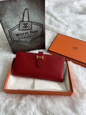 Used good condition hermes bearn rc epsom bifold GHW stamp P