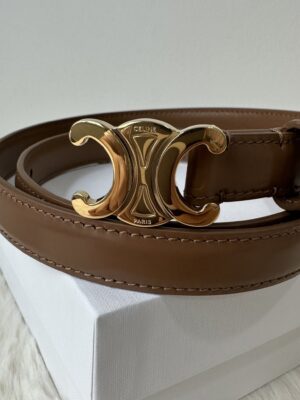 Celine Triomphe Belt 1.8cm