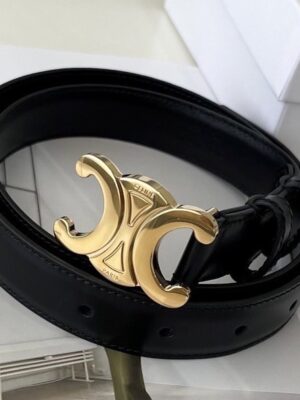 Like new Celine belt Black medium 2.5cm/80 cm. (28-32”)