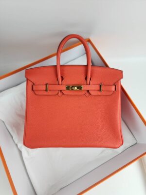 Used very like new Hermès B25 Cupucine togo ghw stamp Q 2014