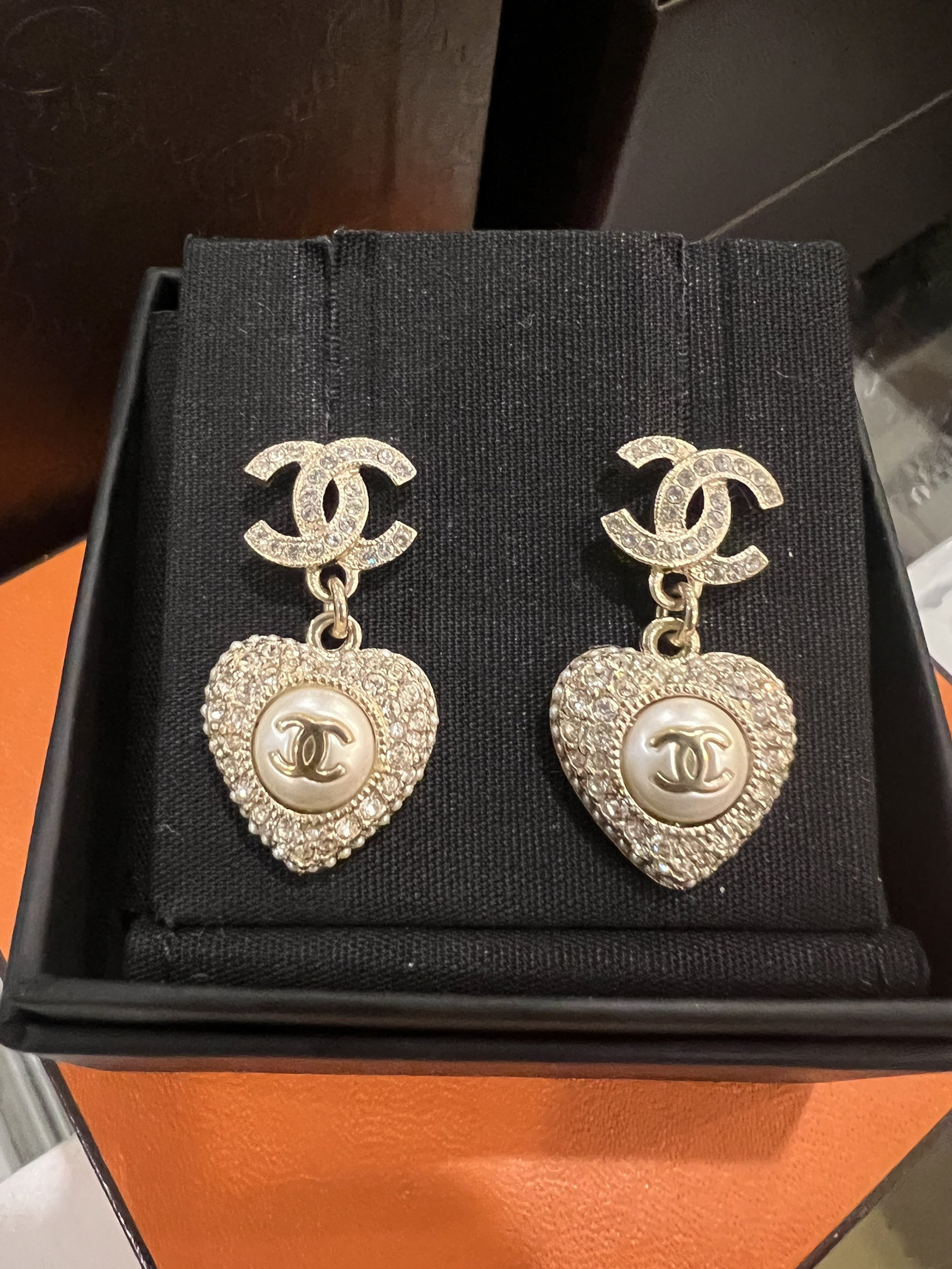 New Chanel Earrings ต่างหู น้องหัวใจ