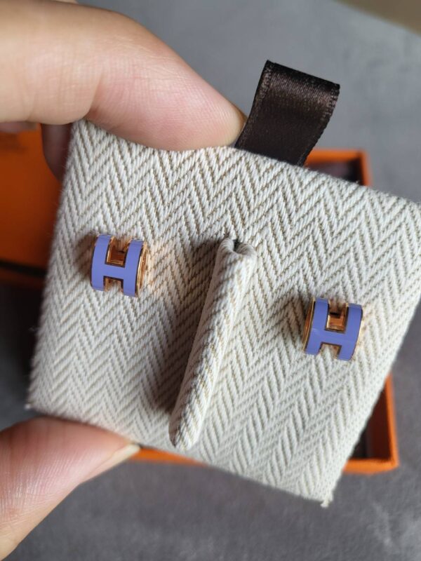 Hermes Mini Pop H Earrings