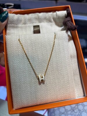 ของใหม่พร้อมส่ง Hermes Pop H Necklace mini