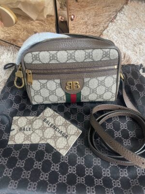 New Gucci x Balenciaga Camera Bag