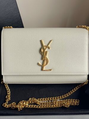 Used very good condition ysl kate small y.22 หนังคาร์เวียร์