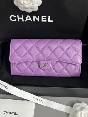 New Chanel Long Sarah Wallet holo32