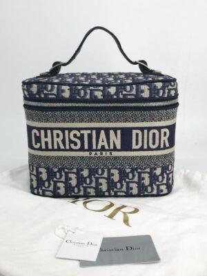 (Like New!) Dior Oblique Travel Vanity Case dc20